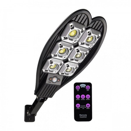 چراغ خورشیدی خیابانی 200 وات پنل سرخود